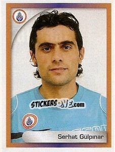 Sticker Serhat Gülpinar - Turkcell Süper Lig 2008-2009 - Panini