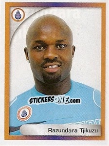 Cromo Razundara Tjikuzu - Turkcell Süper Lig 2008-2009 n. 106 - Panini