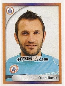 Sticker Okan Buruk - Turkcell Süper Lig 2008-2009 - Panini