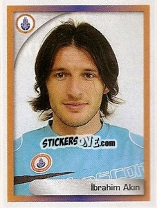 Sticker Ibrahim Akin - Turkcell Süper Lig 2008-2009 - Panini