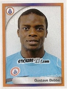 Sticker Gustave Bebbe - Turkcell Süper Lig 2008-2009 - Panini