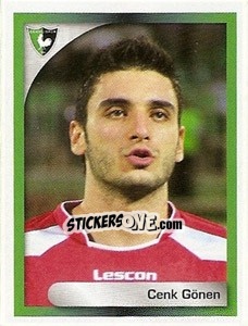 Sticker Cenk Gönen - Turkcell Süper Lig 2008-2009 n. 115 - Panini