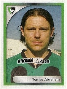 Sticker Tomas Abraham - Turkcell Süper Lig 2008-2009 n. 124 - Panini