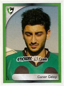 Cromo Caner Celep - Turkcell Süper Lig 2008-2009 - Panini