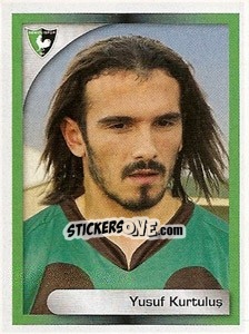 Sticker Yusuf Kurtuluş - Turkcell Süper Lig 2008-2009 n. 126 - Panini
