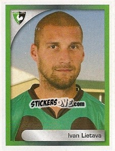 Sticker Ivan Lietava - Turkcell Süper Lig 2008-2009 n. 130 - Panini