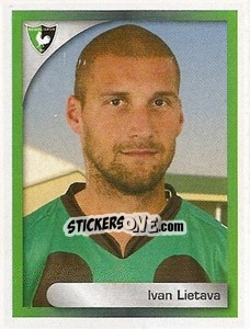 Sticker Ivan Lietava - Turkcell Süper Lig 2008-2009 - Panini