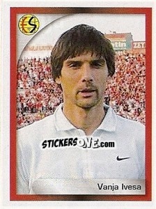 Sticker Vanja Ivesa - Turkcell Süper Lig 2008-2009 - Panini