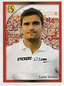 Sticker Luca Vucko - Turkcell Süper Lig 2008-2009 n. 142 - Panini