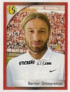 Sticker Serdar Özbayraktar - Turkcell Süper Lig 2008-2009 n. 155 - Panini