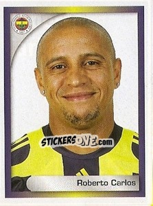 Sticker Roberto Carlos - Turkcell Süper Lig 2008-2009 - Panini