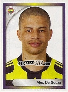 Sticker Alex de Souza - Turkcell Süper Lig 2008-2009 n. 169 - Panini