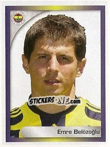 Cromo Emre Belözoğlu - Turkcell Süper Lig 2008-2009 - Panini