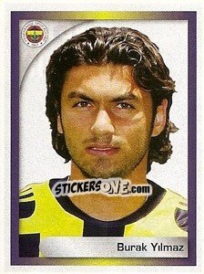 Sticker Burak Yilmaz - Turkcell Süper Lig 2008-2009 - Panini