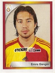 Sticker Emre Güngör - Turkcell Süper Lig 2008-2009 - Panini