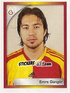 Sticker Emre Güngör - Turkcell Süper Lig 2008-2009 n. 188 - Panini