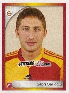 Sticker Sabri Sarioğlu - Turkcell Süper Lig 2008-2009 n. 190 - Panini