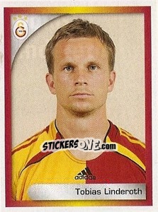 Sticker Tobias Linderoth - Turkcell Süper Lig 2008-2009 n. 191 - Panini