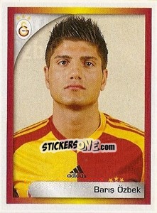 Cromo Banş Özbek - Turkcell Süper Lig 2008-2009 - Panini