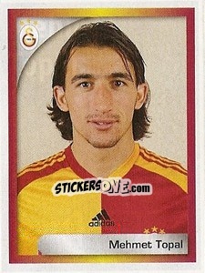 Sticker Mehmet Topal - Turkcell Süper Lig 2008-2009 n. 197 - Panini