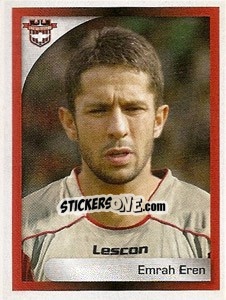 Sticker Emrah Eren - Turkcell Süper Lig 2008-2009 - Panini