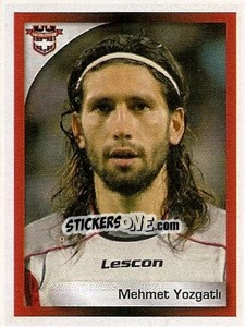 Sticker Mehmet Yozgatli - Turkcell Süper Lig 2008-2009 n. 213 - Panini