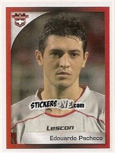 Sticker Edouardo Pacheco - Turkcell Süper Lig 2008-2009 - Panini