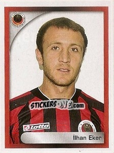 Sticker Ilhan Eker - Turkcell Süper Lig 2008-2009 - Panini
