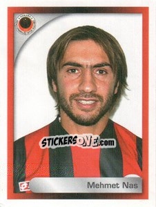 Figurina Mehmet Nas - Turkcell Süper Lig 2008-2009 - Panini