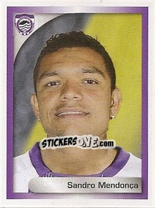 Sticker Sandro Mendonça - Turkcell Süper Lig 2008-2009 n. 265 - Panini