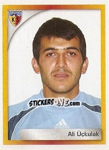 Sticker Ali Üçkulak - Turkcell Süper Lig 2008-2009 n. 270 - Panini