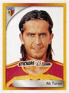 Cromo Ali Turan - Turkcell Süper Lig 2008-2009 n. 273 - Panini