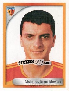 Sticker Mehmet Eren Boyraz - Turkcell Süper Lig 2008-2009 n. 279 - Panini