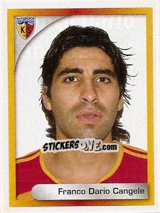Sticker Franco Dario Cangele - Turkcell Süper Lig 2008-2009 n. 286 - Panini