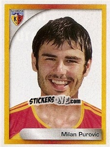 Sticker Milan Purovic - Turkcell Süper Lig 2008-2009 - Panini