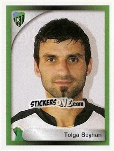 Cromo Tolga Seyhan - Turkcell Süper Lig 2008-2009 - Panini