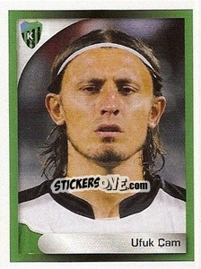 Sticker Ufuk Çam - Turkcell Süper Lig 2008-2009 - Panini