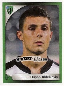 Cromo Duşan Aldelkoviç - Turkcell Süper Lig 2008-2009 n. 296 - Panini