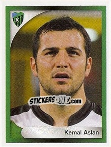 Sticker Kemal Aslan - Turkcell Süper Lig 2008-2009 - Panini