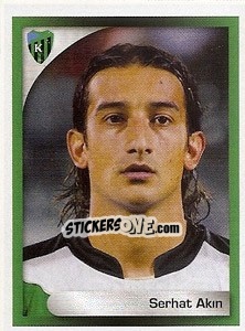 Sticker Serhat Akin - Turkcell Süper Lig 2008-2009 n. 308 - Panini