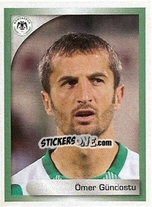 Sticker Ömer Gündostu - Turkcell Süper Lig 2008-2009 - Panini