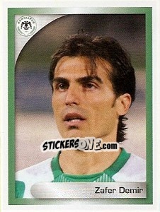 Sticker Zafer Demir - Turkcell Süper Lig 2008-2009 n. 321 - Panini