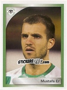 Sticker Mustafa Er - Turkcell Süper Lig 2008-2009 n. 329 - Panini