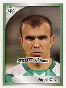 Sticker Veysel Cihan - Turkcell Süper Lig 2008-2009 - Panini