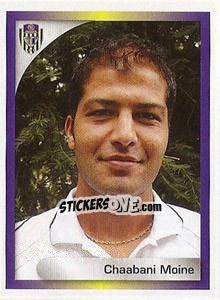 Figurina Chaabani Moine - Turkcell Süper Lig 2008-2009 - Panini