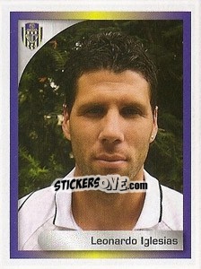 Sticker Leonardo Iglesias - Turkcell Süper Lig 2008-2009 - Panini