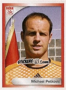 Cromo Michael Petkovic - Turkcell Süper Lig 2008-2009 - Panini