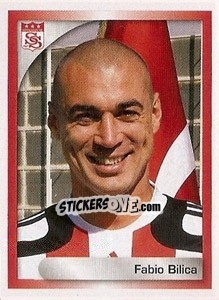 Sticker Fabio Bilica - Turkcell Süper Lig 2008-2009 - Panini