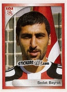 Figurina Sedat Bayrak - Turkcell Süper Lig 2008-2009 - Panini