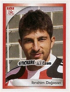 Sticker Ibrahim Dağaşan - Turkcell Süper Lig 2008-2009 - Panini